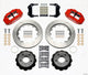 Wilwood Narrow Superlite 6R Front Hat Kit 14.00in Red 84-87 Corvette C4 - Mammoth Racing -