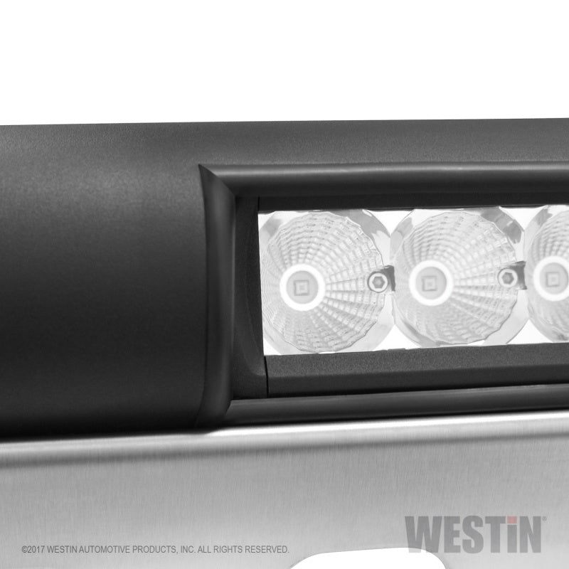 Westin 2017-2018 Ford F-250/350 Ultimate LED Bull Bar - Textured Black - Mammoth Racing -