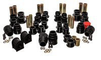 Energy Suspension 00-04 Ford Excursion 4WD Black Hyper-flex Master Bushing Set - My Store