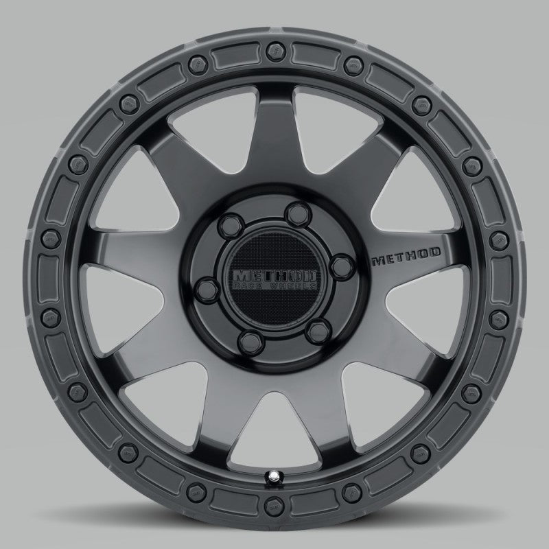 Method Mr317 18x9 +3mm Offset 6x5.5 106.25mm CB Matte Black Wheel - Mammoth Racing -
