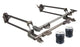 Ridetech Parallel 4-Link System Weld-in 4 Link Kit for 3/4 and 1 Ton Trucks Black Powdercoat - Mammoth Racing -