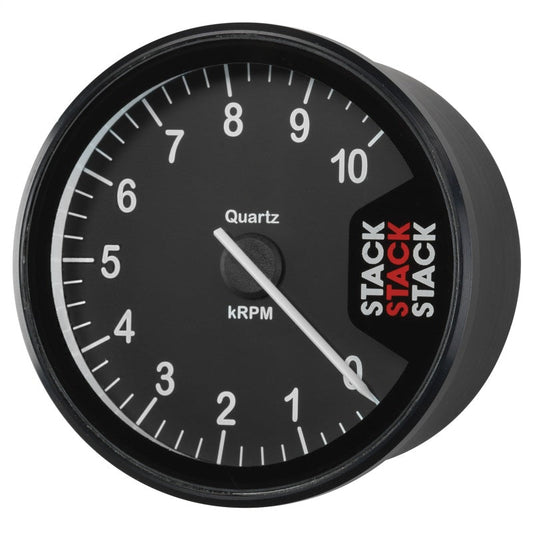 Autometer Stack Clubman Tachometer 80mm 0-10k RPM - Black