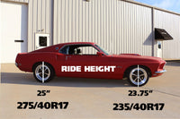 Ridetech 67-70 Ford Mustang Small Block StreetGRIP Lowering Coil Springs Dual Rate Front Pair - Mammoth Racing -