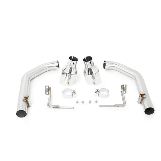 Mishimoto 2015+ Ford Mustang Axleback Exhaust Race w/ Polished Tips - Mammoth Racing -