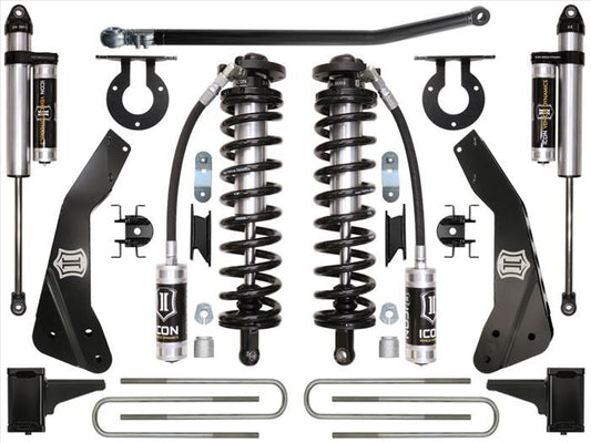 Icon 11-16 Ford F-250/f-350 4-5.5in Stage 3 Coilover Conversion System - Mammoth Racing -