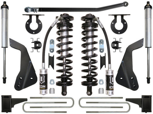 Icon 08-10 Ford F-250/f-350 4-5.5in Stage 2 Coilover Conversion System - Mammoth Racing -