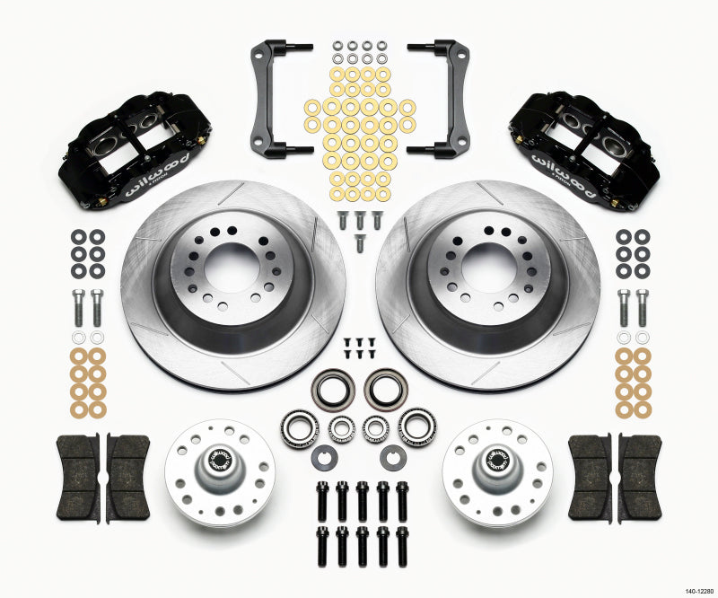 Wilwood Narrow Superlite 6R Front Hub & 1PC Rtr Kit 12.88in 79-81 Camaro - Mammoth Racing -