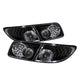 xTune Mazda 6 03-08 4/5DR (Not Fit Wagon) LED Tail Lights - Black (ALT-ON-M603-LED-BK) - Mammoth Racing -