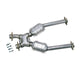 BBK 96-04 Mustang 4.6 GT / Cobra Short Mid X Pipe w Catalytic Converters 2-1/2 For Long Tube Headers - My Store