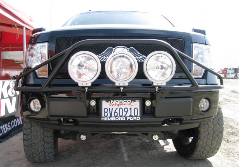 N-Fab Pre-Runner Light Bar 09-14 Ford F150/Lobo/Raptor - Gloss Black - Mammoth Racing -