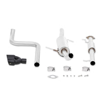 Mishimoto 14-16 Ford Fiesta ST 1.6L 2.5in Stainless Steel Resonated Cat-Back Exhaust w/ Black Tips - Mammoth Racing -