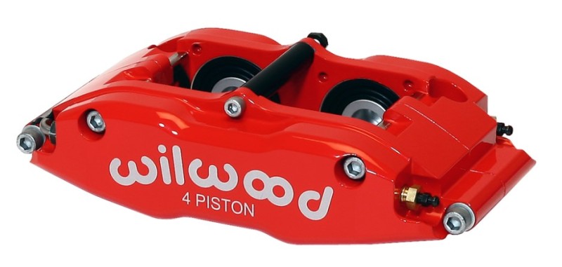 Wilwood Caliper-BNSL4R-Red 1.75in Pistons 1.10in Disc - Mammoth Racing -