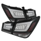 Spyder Chevy Cruze 2011-2014 Light Bar LED Tail Lights Black ALT-YD-CCRZ11-LBLED-BK - Mammoth Racing -