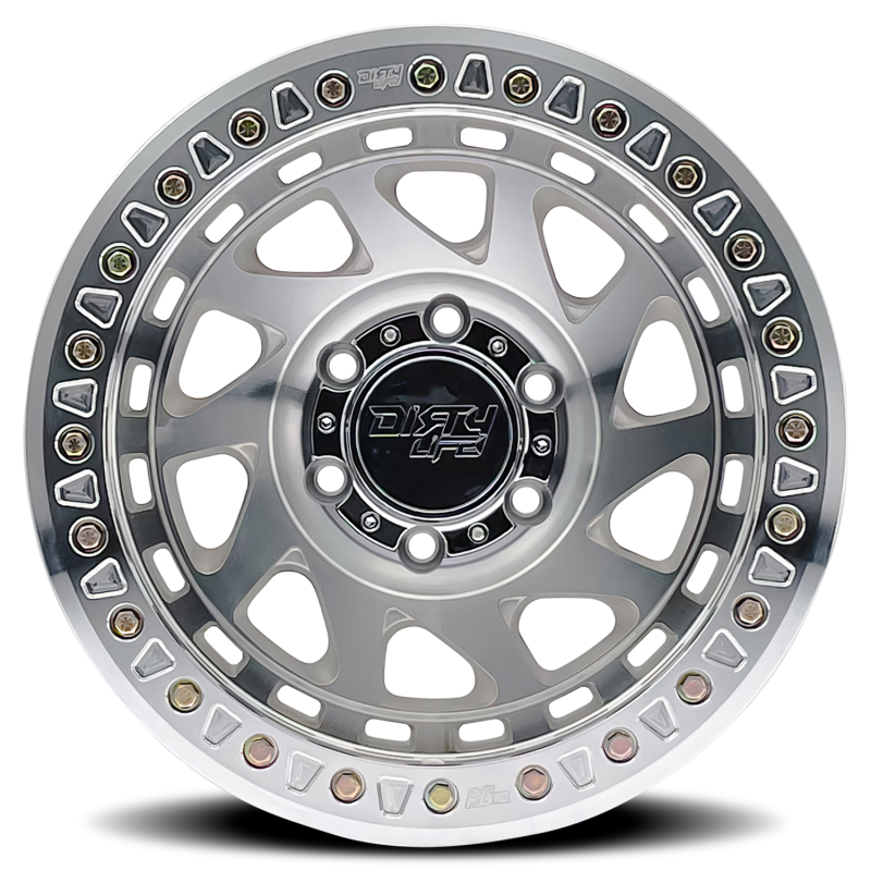Dirty Life 9313 Enigma Race 17x9 / 6x135 BP / -12mm Offset / 87.1mm Hub Machined Wheel - Mammoth Racing -