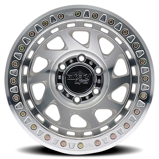 Dirty Life 9313 Enigma Race 17x9 / 6x139.7 BP / -38mm Offset / 106mm Hub Machined Wheel - Mammoth Racing -