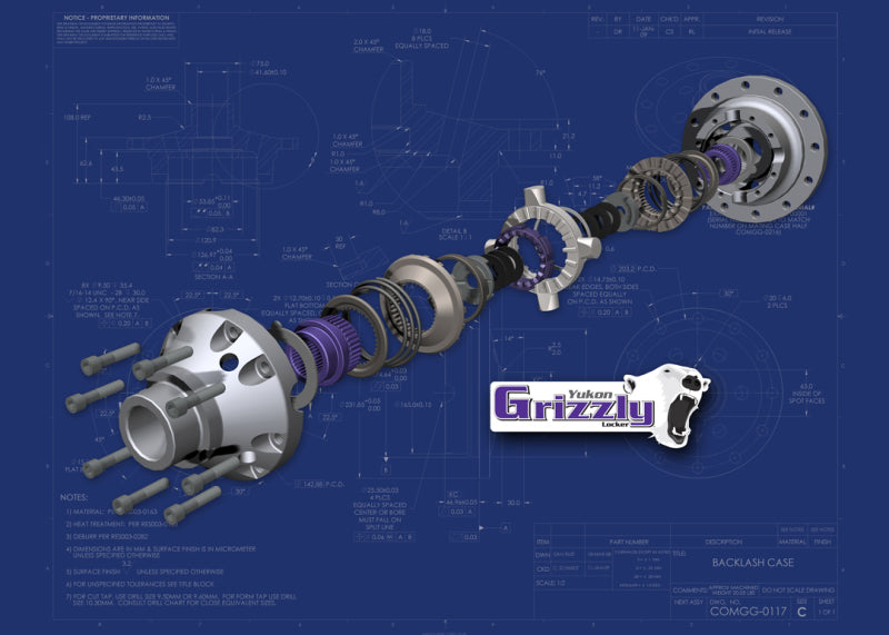 Yukon Gear Grizzly Locker For Ford 9in Diff w/ 35 Spline Axles / Racing Design / For Load Bolt D/O - My Store