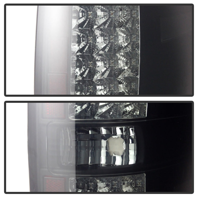 Spyder Ford F150 09-14 LED Tail Lights Black Smoke ALT-YD-FF15009-LED-BSM - Mammoth Racing -