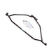 BBK 86-93 Mustang 5.0 Tubular Strut Tower Brace - Black Powdercoat Finish - Mammoth Racing -
