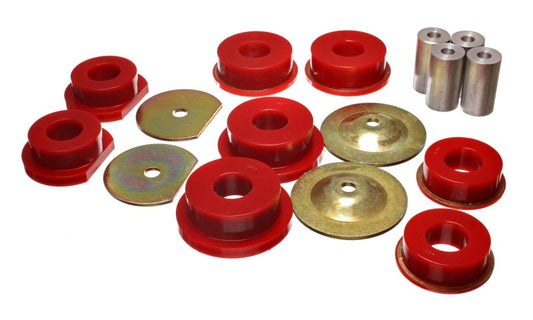 Energy Suspension Dodge 08-10 Challenger/ 07-10 Charger/05-08 Magnum RWD Red Rear Subframe Bushings - My Store