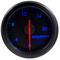 Autometer Airdrive 2-1/16in EGT Gauge 0-2000 Degrees F - Black - My Store