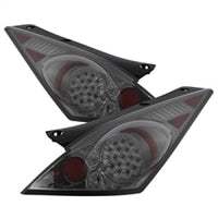 Spyder Nissan 350Z 03-05 LED Tail Lights Smoke ALT-YD-N350Z02-LED-SM - Mammoth Racing -