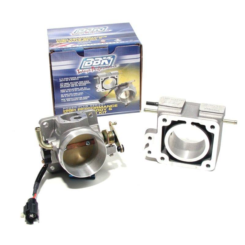 BBK 86-93 Mustang 5.0 70mm Throttle Body BBK Power Plus Series And EGR Spacer Kit - Mammoth Racing -
