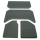 DEI 11-18 Jeep Wrangler JK 4-Door Headliner Black 4 Piece - Mammoth Racing -