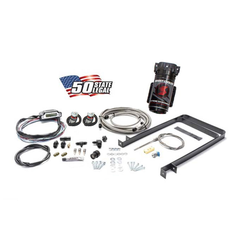 Snow Performance Univ. Stg 3 Boost Cooler Water Inj. Kit TD (SS Braided Line/4AN Fittings) w/o Tank - My Store