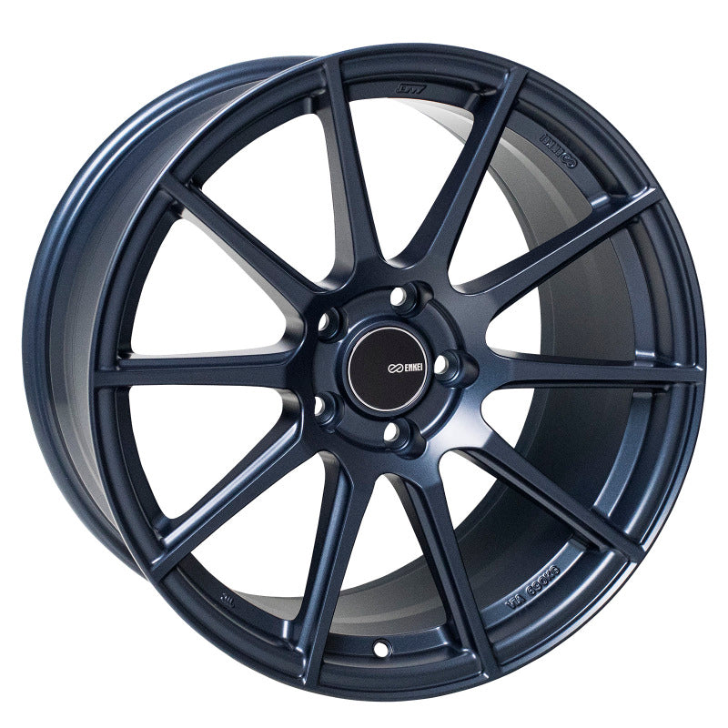 Enkei TS10 18x9.5 35mm Offset 5x114.3 Bolt Pattern 72.6mm Bore Dia Matte Blue Wheel (MOQ 40) - Mammoth Racing -