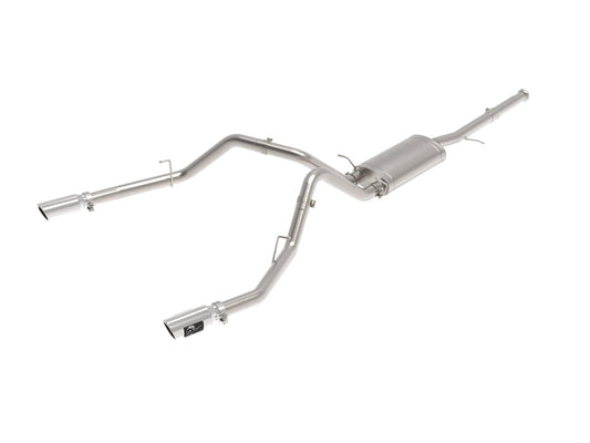 aFe Apollo GT Series 3 IN 409 SS Cat-Back Exhaust System w/ Polish Tip GM Sierra 1500 09-18 - Mammoth Racing -