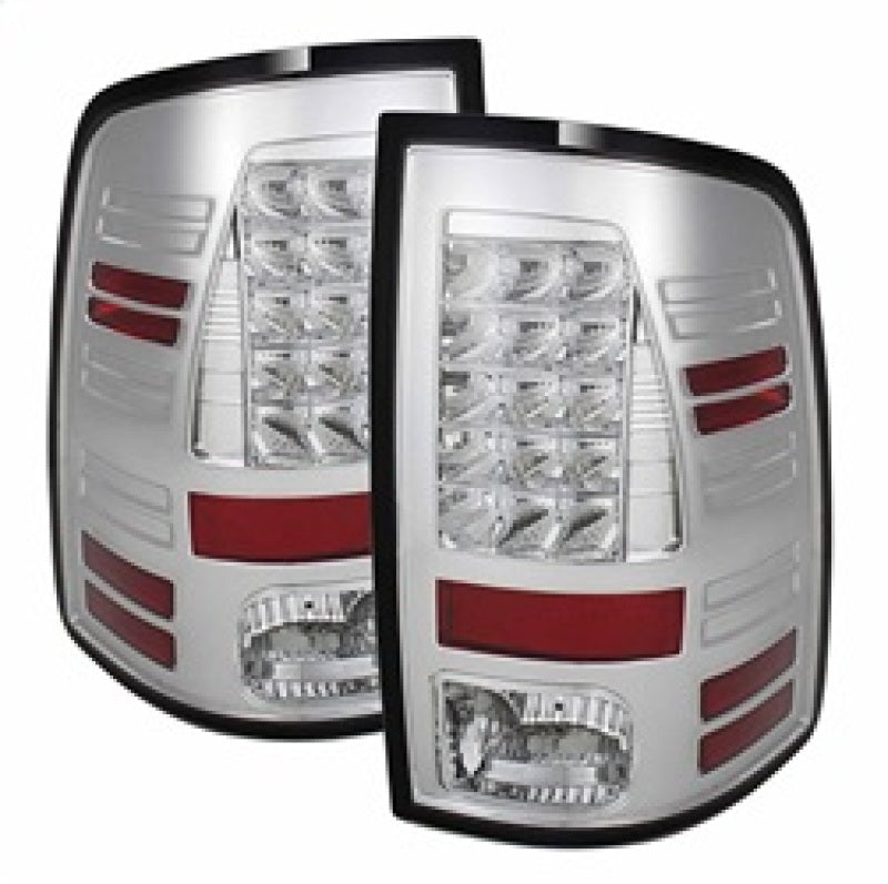Spyder Dodge Ram 1500 13-14/Ram 2500 13-14 LED Tail Lights LED Model only - Chrm ALT-YD-DRAM13-LED-C - Mammoth Racing -