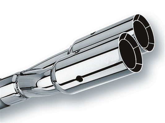 Borla Universal Polished Tip Dual Round Intercooled (inlet 2 1/2in. Outlet 3in) *NO Returns* - My Store