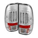 Spyder Ford F150 Styleside 97-03/F250 Version 2 LED Tail Lights Chrm ALT-YD-FF15097-LED-G2-C - Mammoth Racing -