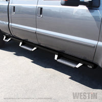 Westin/HDX 99-16 Ford F-250/350 Crew Cab (6.75ft Bed) Stainless Drop Nerf Step Bars - Textured Black - Mammoth Racing -