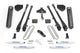 Fabtech 18 Ford F450/f550 4WD Diesel 6in 4Link Sys w/Coils & Perf Shks - Mammoth Racing -
