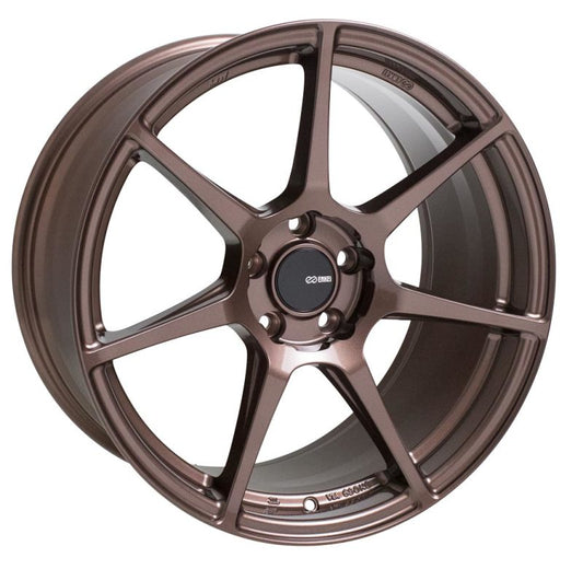 Enkei TFR 18x8.5 5x114.3 45mm Offset 72.6 Bore Diameter Copper Wheel - Mammoth Racing -