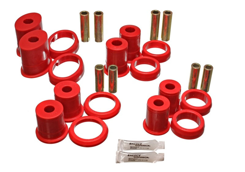 Energy Suspension Rr Lwr Cab W/Thrust Washer - Red - Mammoth Racing -