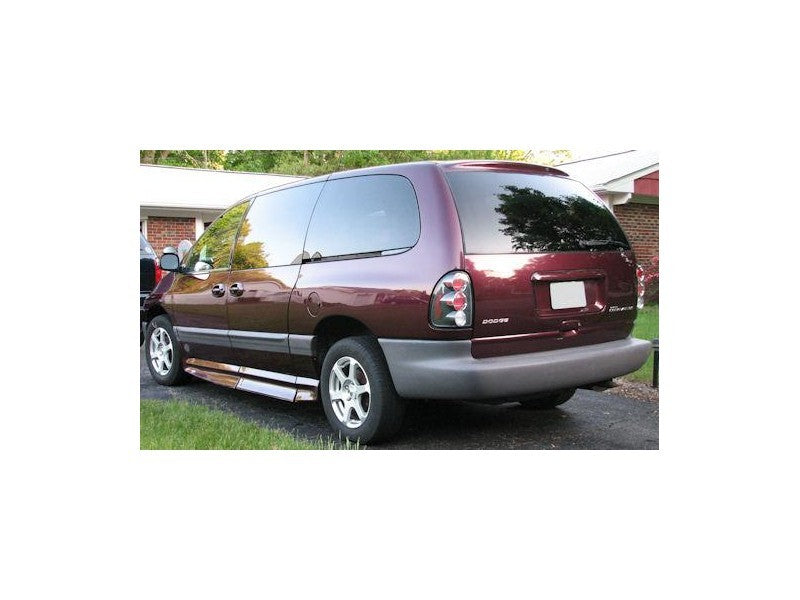 Spyder Dodge Caravan/Grand Caravan 01-07 Euro Style Tail Lights Black ALT-YD-DC01-BK - Mammoth Racing -