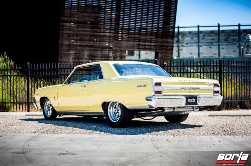 Borla CrateMuffler LS3 ATAK 2.25in Offset/Offset 14inx4.35inx9in Oval Muffler - My Store