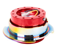 NRG Quick Release Gen 2.5 - Red Body / Neochrome Ring - My Store