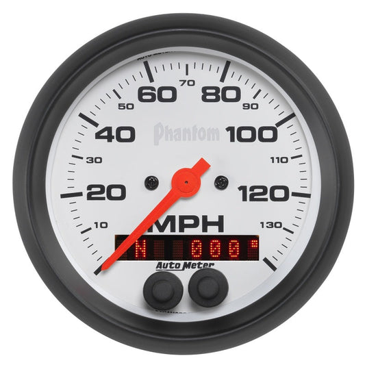 Autometer Phantom 3-3/8in 140 MPH In-Dash Full Sweep Speedometer w/ GPS Rally Nav Display - My Store
