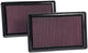 K&N Replacement Air Filter 10-12 Jaguar Xk/xkr 5.0l V8 - Mammoth Racing -