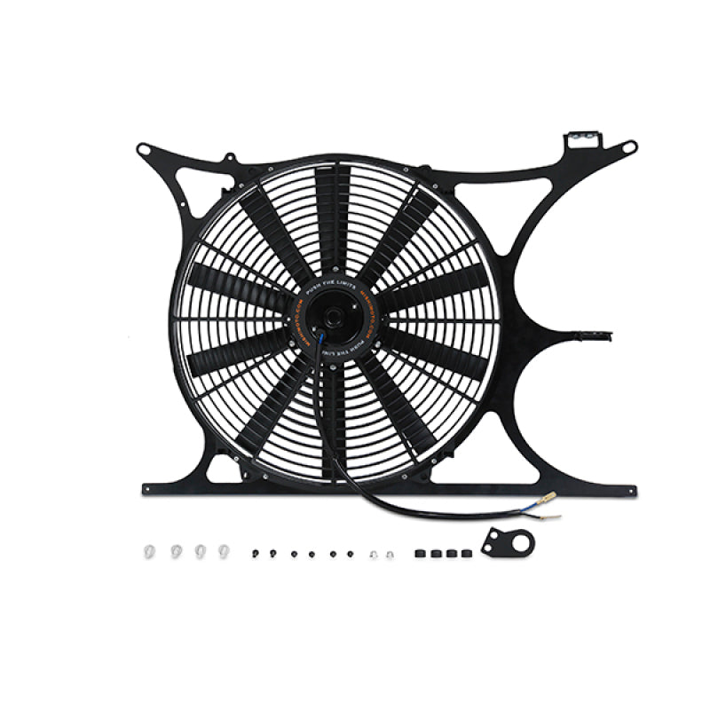Mishimoto 92-99 BMW E36 Performance Alum. Fan Shroud Kit w/Elec. Fan Controller (NPT & Probe Incl.) - Mammoth Racing -