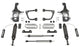Fabtech 16-21 Toyota Tundra 2wd/4wd 4in UCA Kit w/Uniballs & Dlss 2.5c/o Resi & Rr Dlss - Mammoth Racing -