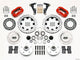 Wilwood Forged Dynalite Front Kit 11.75in Drilled Red 40-52 Oldsmobile - Mammoth Racing -