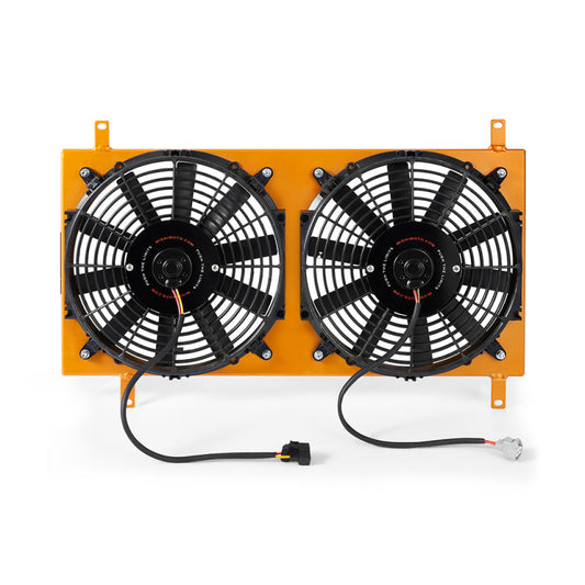 Mishimoto 90-97 Mazda Miata Aluminum Fan Shroud Gold - Mammoth Racing -