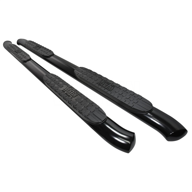 Westin 2022 Toyota Tundra Double Cab PRO TRAXX 4 Oval Nerf Step Bars - Black - Mammoth Racing -