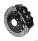 Wilwood Aero6 Front Hat Kit 14.00 Drilled Black 00-06 BMW M3 E46 w/Lines - My Store