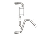 aFe Hyundai Veloster N 21-22 L4-2.0L (t) Takeda Axle-Back Exhaust System- Polished Tips - Mammoth Racing -