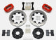 Wilwood Forged Dynalite Front Hat Kit 12.19in Drilled Red 94-01 Honda/Acura w/262mm Disc - My Store